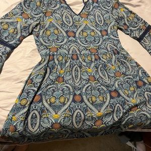 Large boho dress